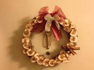 Dried apple wreath
